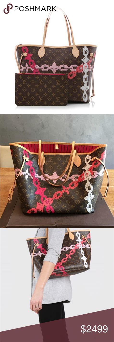 louis vuitton neverfull handle drop.